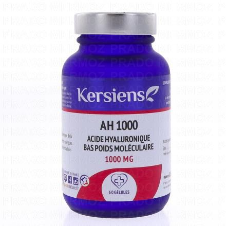 AH-1000 Acide Hyaluronique 1000mg x60 gélules