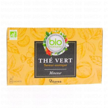 Thé Vert Minceur saveur exotique Bio x20 sachets