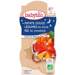 Patate Douce Légumes DU Soleil RIZ DE Camargue dès 8 mois