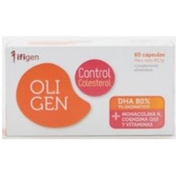 Oligen Control Cholesterol Dha 80% 60caps