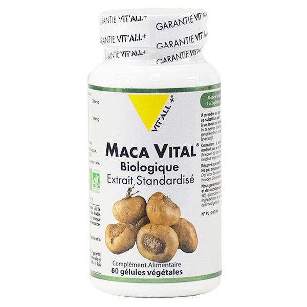 Maca Vital Bio 60 gélules végétales