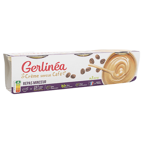 Repas Minceur Crème Café 3 x 210g