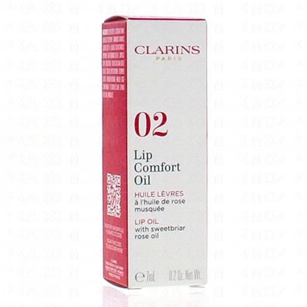 Lip comfort oil - Huile à lèvres 7ml 02 - raspberry
