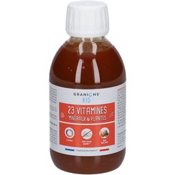Granions® Kid 23 Vitamines - Aux Plantes Goût Tutti frutti