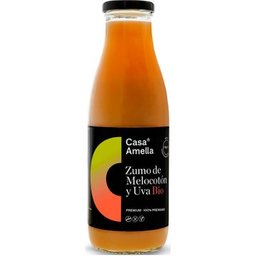 Jus de pêche et de raisin biologique sans gluten 750ml