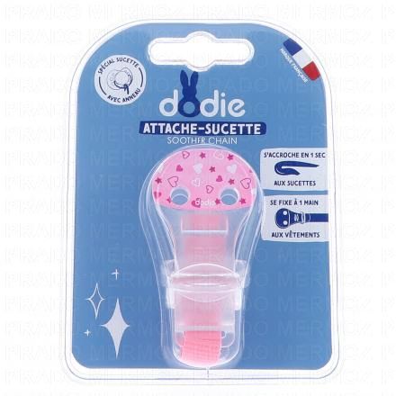 Attache-sucette ruban clip