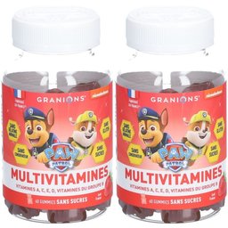Granions Pat Patrouille - Gummies Multivitamines - 60 Gummies - Fraise