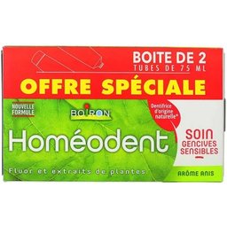 Homéodent Soin Gencives Sensibles Anis 2x75ml