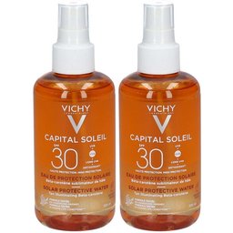Capital Soleil Eau de protection solaire hâle sublimé Spf30 Spray 200ml
