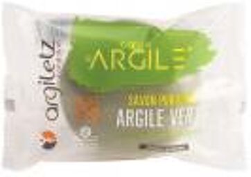 Savon Argile Verte Parfum Cologne Bio 100 g - Sachet 1 pain