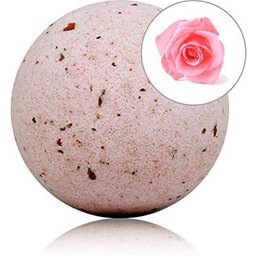 Pack Bombe de bain moussant Roses avec pétales 12x140g