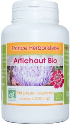 200 gélules ARTICHAUT BIO AB dosées à 200 mg