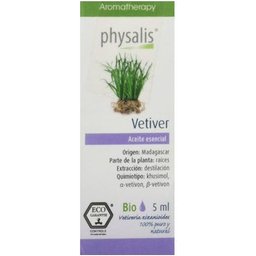 Physalis Vétiver Huile Essentielle Bio 5ml