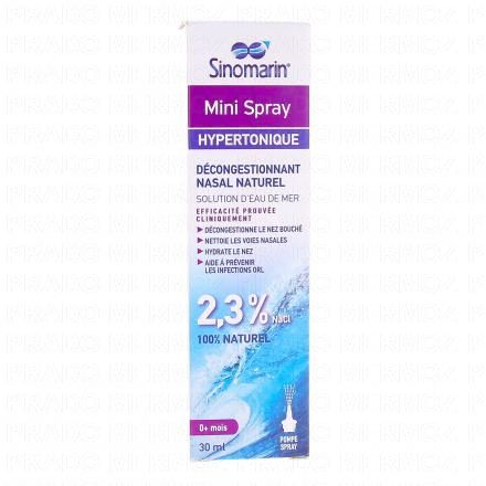 Mini solution d'eau de mer pulvérisateur 30ml
