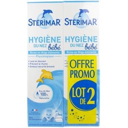 Sterimar Bébé Hygine Nez Spray 2x100ml