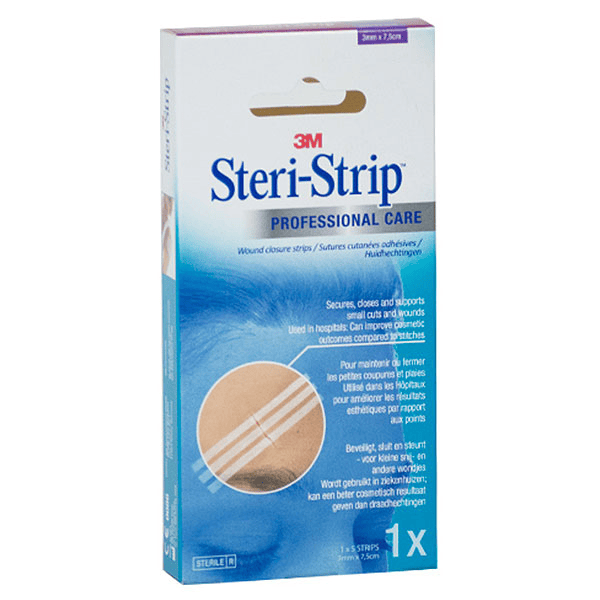 Steri-Strip Sutures Adhésives 5 x 3mm x 7,5mm