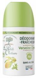 Déodorant Fraîcheur 24H Verveine et Citron 50 ml - Flacon-Bille 50 ml