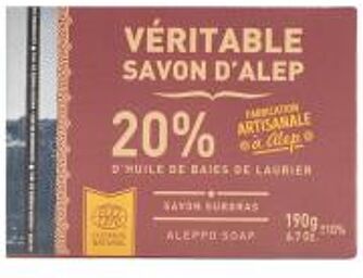 Savon Solide d'Alep Bio 190 g - Pain 190 g