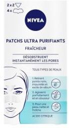 Patchs Ultra Purifiants Fraîcheur à L'acide Citrique Désobstruent Instantanément les Pores 8 Patchs - Boîte 8 Patchs