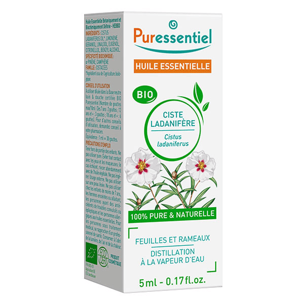 Huile Essentielle Ciste Ladanifère Bio 5ml