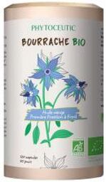 Bourrache Bio 120 Capsules - Boîte distributrice 120 Capsules