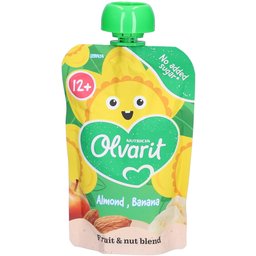 | Gourde Fruits | Bébé Dès 12 Mois | Smoothie Lait d'amande Banane