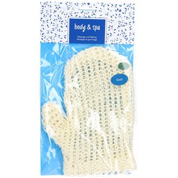 Herba Body & Spa Gant de massage et gommage en sisal naturel