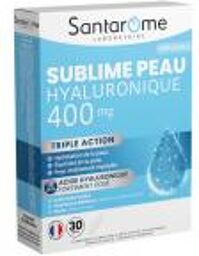 Sublime Peau Hyaluronique 400 mg 30 Unités - Boîte 30 gélules