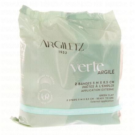 Argile verte bande boîte de 2