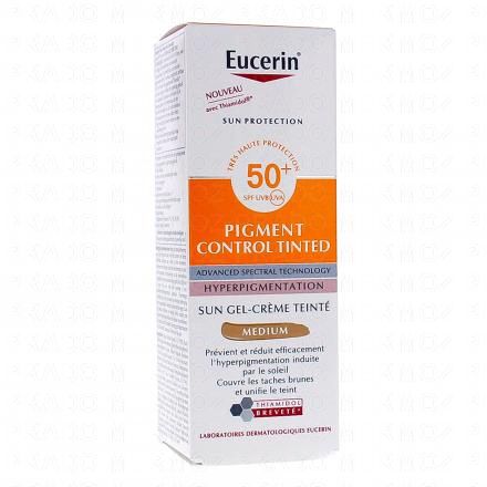 Sun Protection - Pigment control tinted - Gel crème teintée médium SPF50+ 50ml