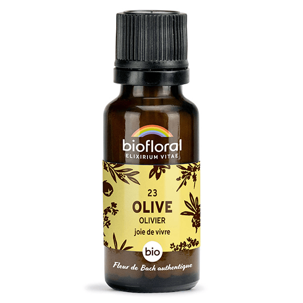 23 Olive Olivier Granules Bio Fleur De Bach Granules 19,5 Gr