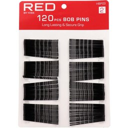 Bob PinS 2 Long Lasting & Secure Grip Black 120uts