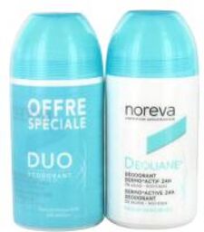 Duo Deolianeéodorant Roll-On Dermo-Actif 24H 2 X 50 ml - Lot 2 x 50 ml