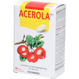 Acerola Plus sucettes vitamine C