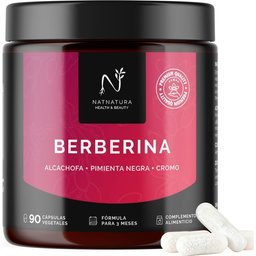 Berberina Pura 1500mg 90 cápsulas