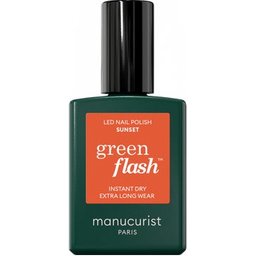Green Flash LED Nail Polish Sunset 15ml