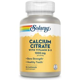 Calcium Citrate 1000mg 90 Capsules