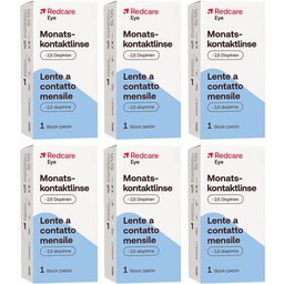 Redcare Eye Lentille de contact mensuelle -2.5 dioptries