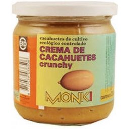 Organic Crunchy Peanut Cream 330g