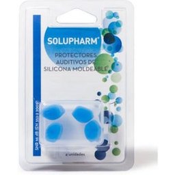 Tapón Protector Oídos Silicona 4uds