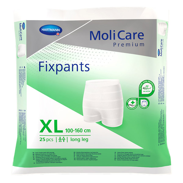 Paul Molicare Premium Fixpants Long Leg Slip Filet de Maintien XL 25 unités