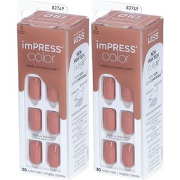 ImPRESS Color Press-on Manicure Faux-Ongles colorés 010 Sandbox