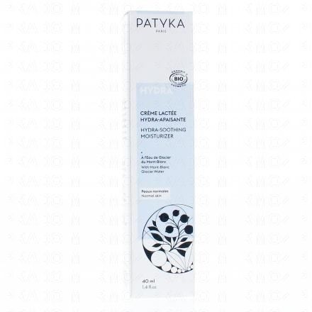 Crème lactée Hydra-apaisante bio flacon 40ml