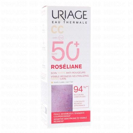 Roséliane - CC Crème Soin teinté anti-rougeurs SPF50+ 40ml