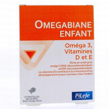 Omegabiane enfant x27 pastilles gélifiées