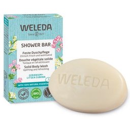 Barre de Douche Geranium + Litsea Cubeba Bio 75g