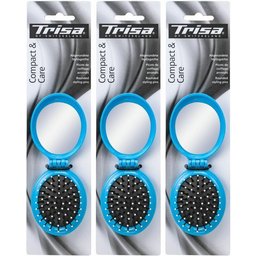 Basic Brosse à cheveux pliable et son miroir