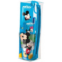 Kit Mickey Brosse À Dents + Dentifrice + Gobelet