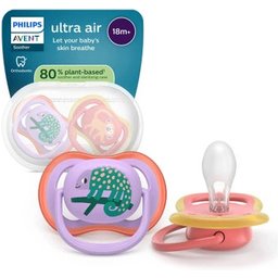 Ultra Air Sucette Caméléon Singe 18M+ 2uts
