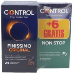 Finissimo + Non Stop Prservatif 30uts
